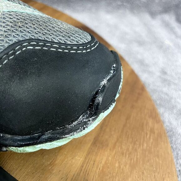 Kuru Womens Chicane Hiking Trail Shoes Size 9 Gray Teal Sneakers 20060890 Mesh - Picture 9 of 11